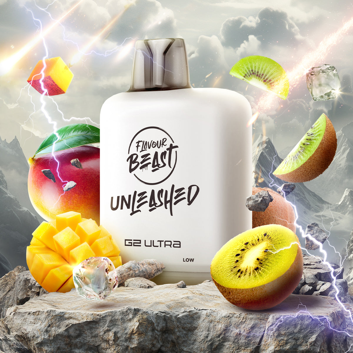 Level X Unleashed G2 Ultra Pod - Epic Kiwi Mango Iced (ON)