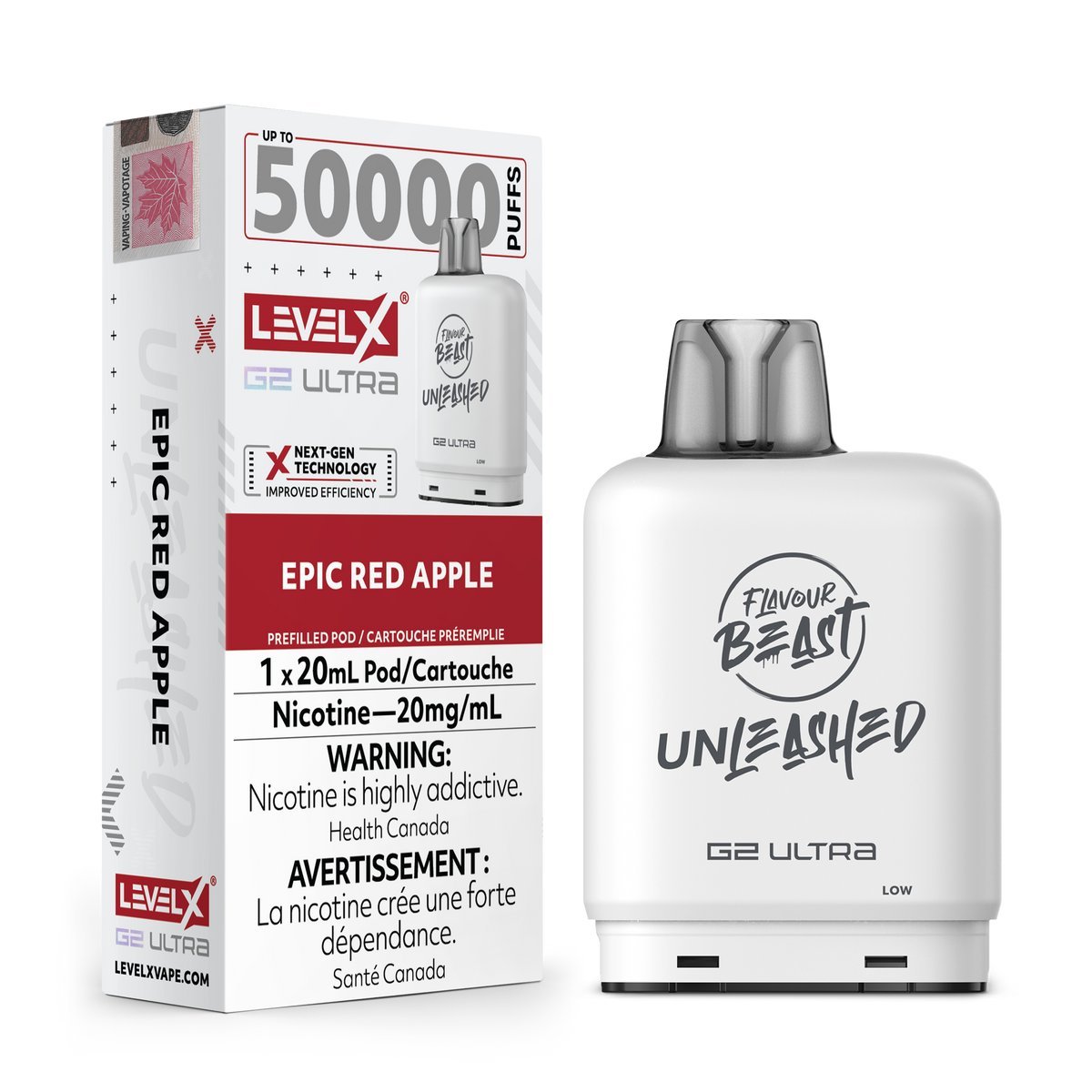 Level X Unleashed G2 Ultra Pod - Epic Red Apple (MB)
