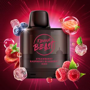 Level X G2 Pod 2+10ml - Strawberry Raspberry Blueberry Iced