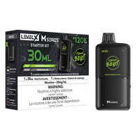 Level X FB M30 Series Starter Kit - Gusto Green Apple (ON)
