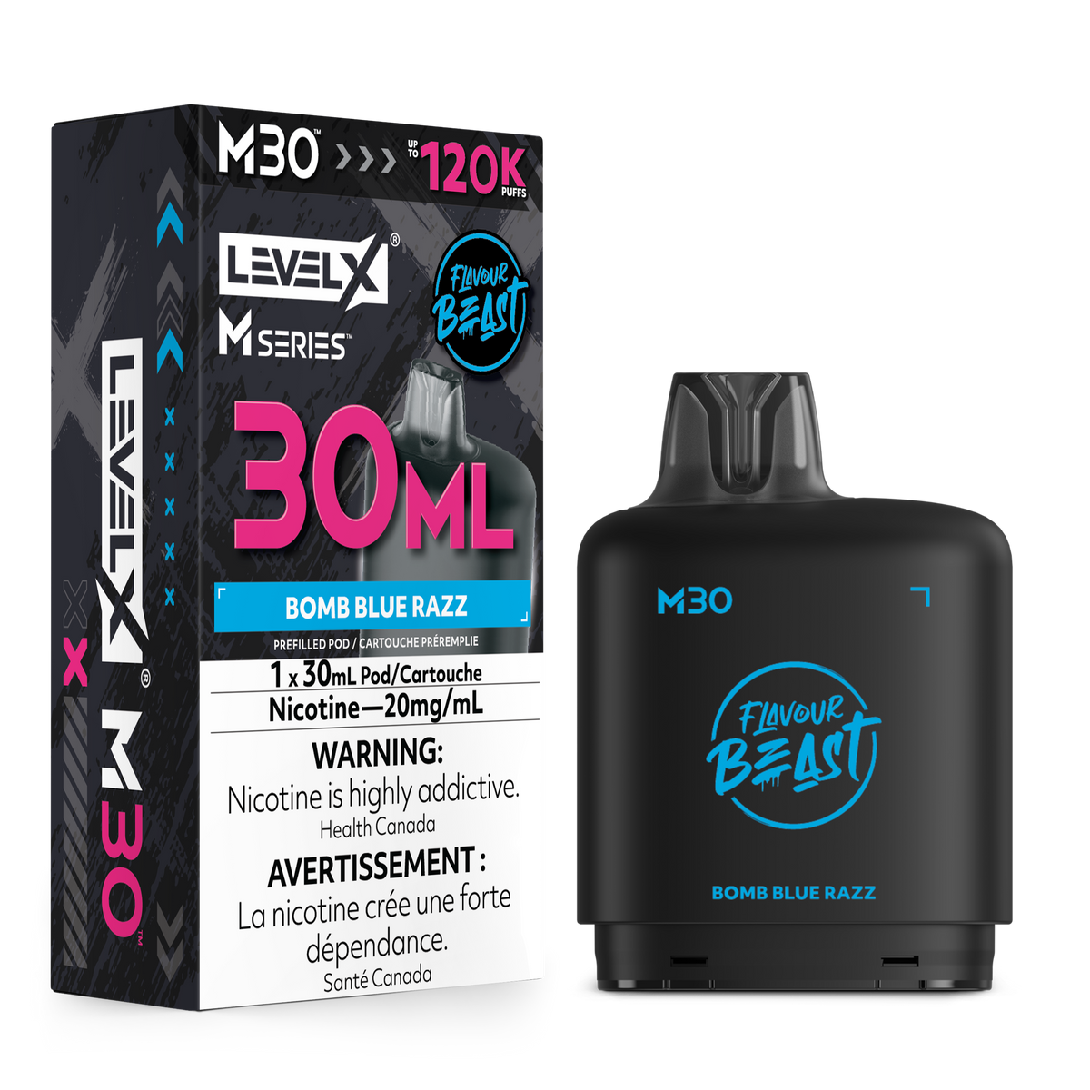 Level X M30 Series - Bomb Blue Razz (AB)