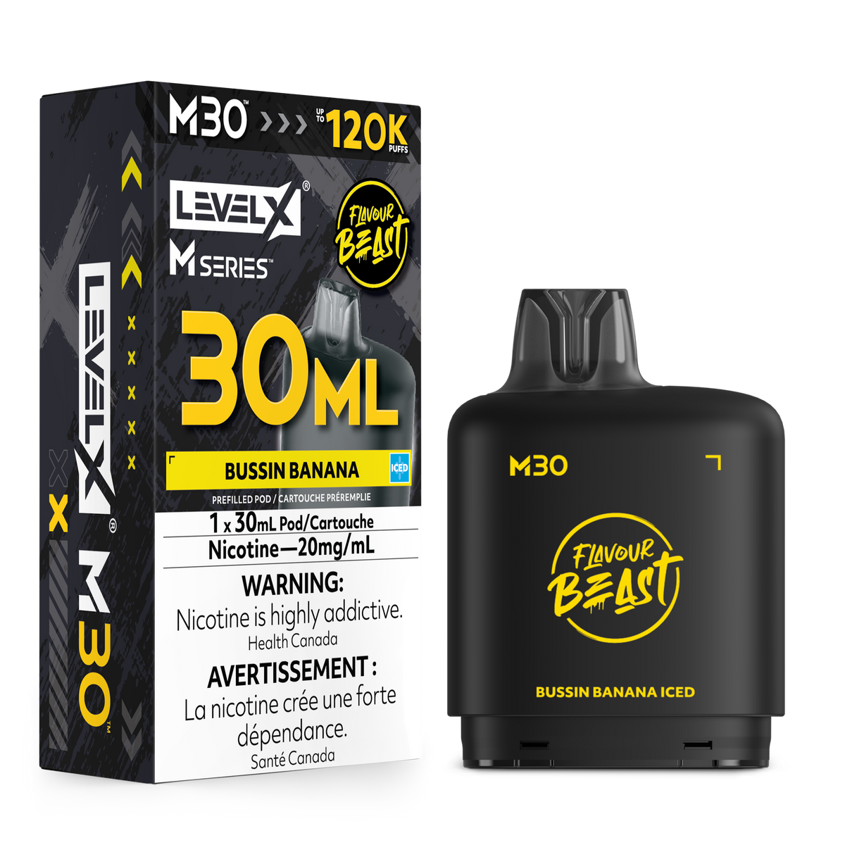 Level X M30 Series - Bussin Banana (Iced) (AB)
