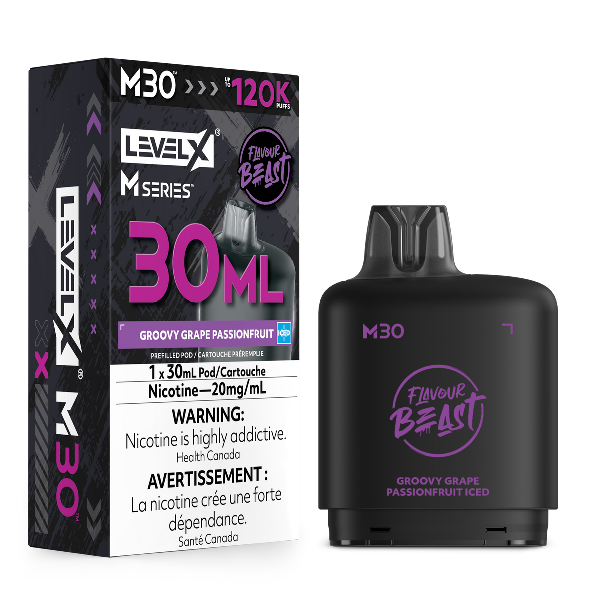 Level X M30 Series - Groovy Grape Passionfruit (Iced) (AB)