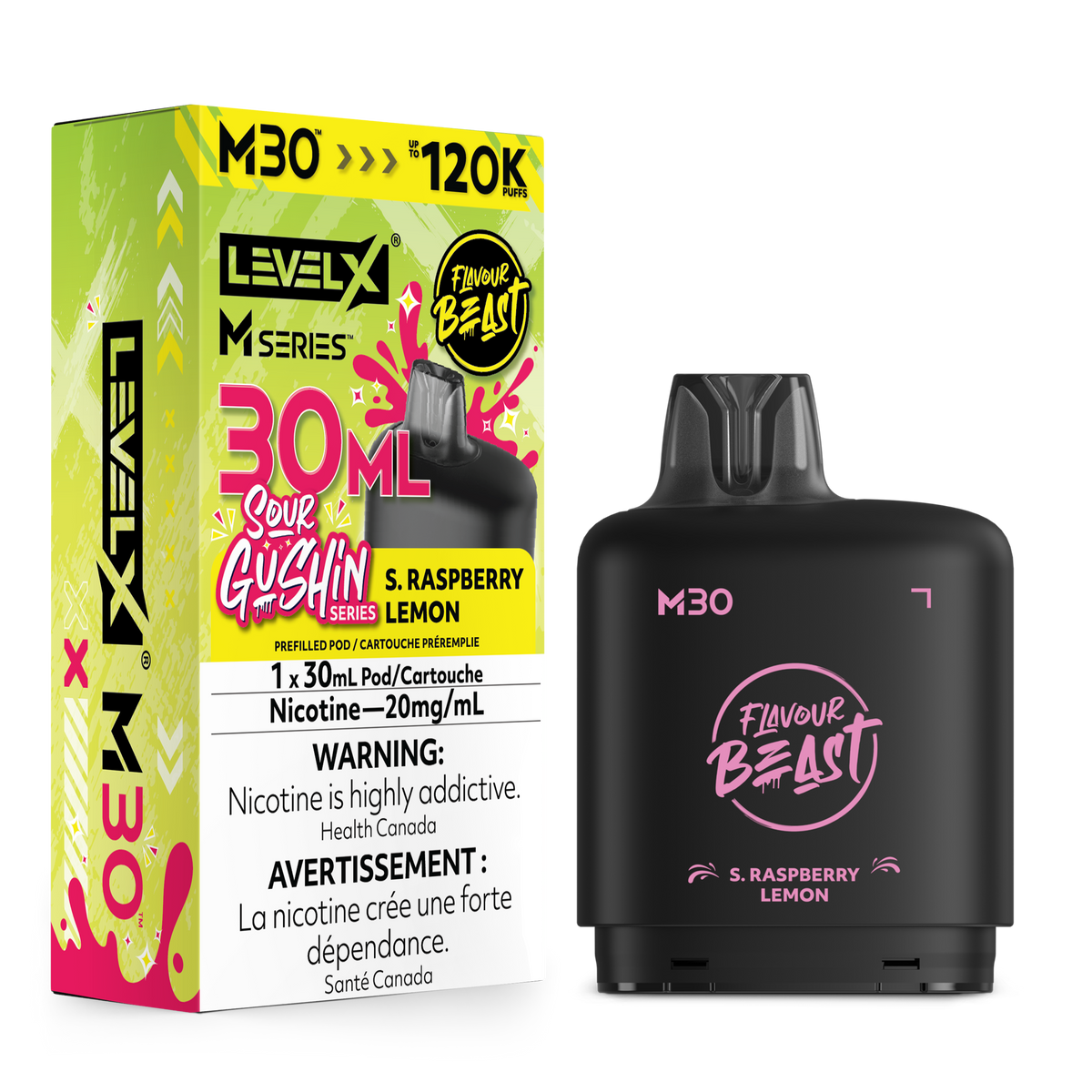 Level X M30 Series - S.G. S. Raspberry Lemon (AB)
