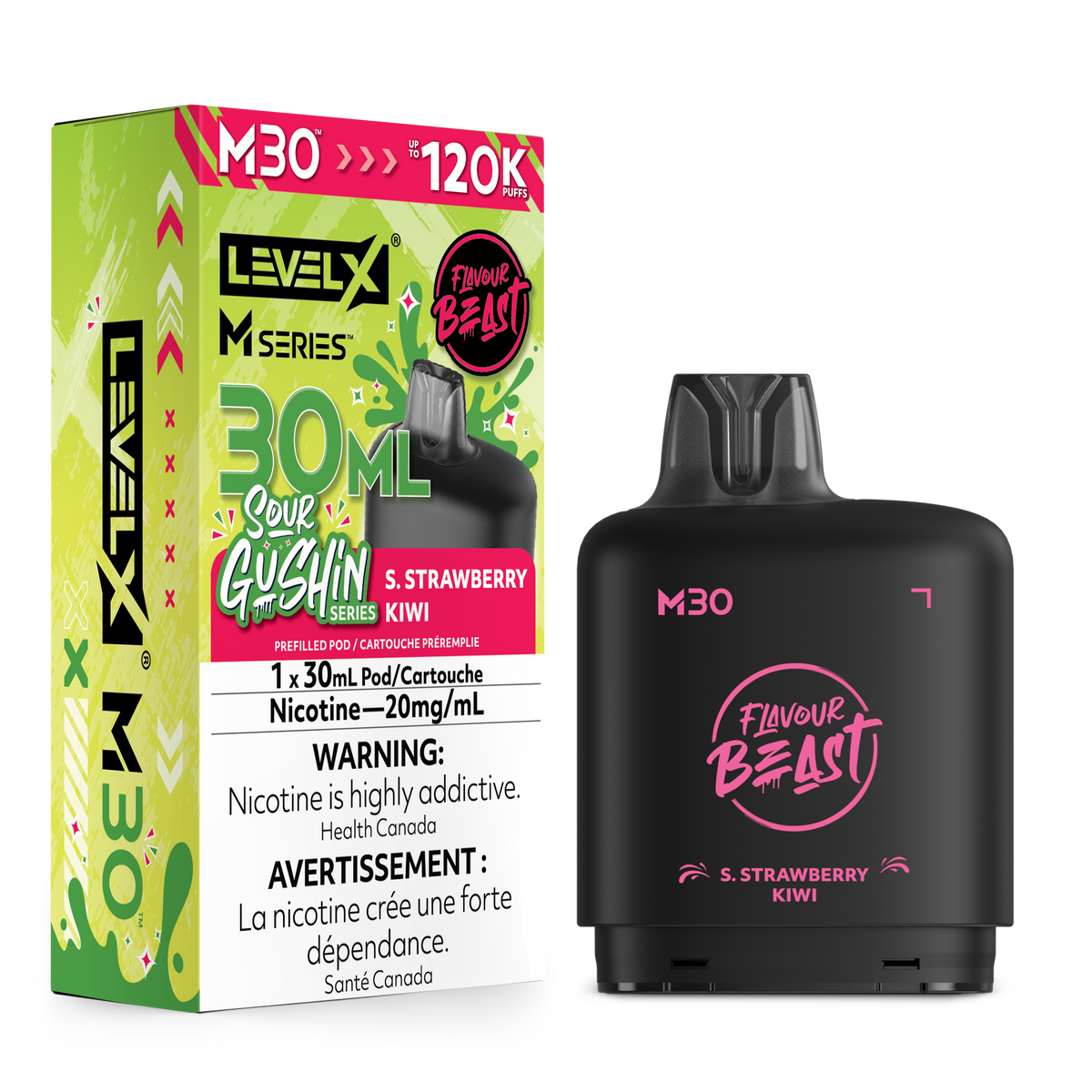 Level X M30 Series - S.G. S. Strawberry Kiwi (AB)