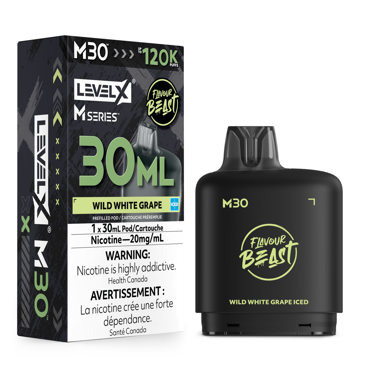 Level X M30 Series - Wild White Grape (Iced)