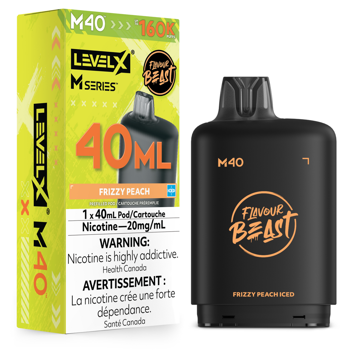 Level X M40 Series - Frizzy Peach (Iced) (AB)