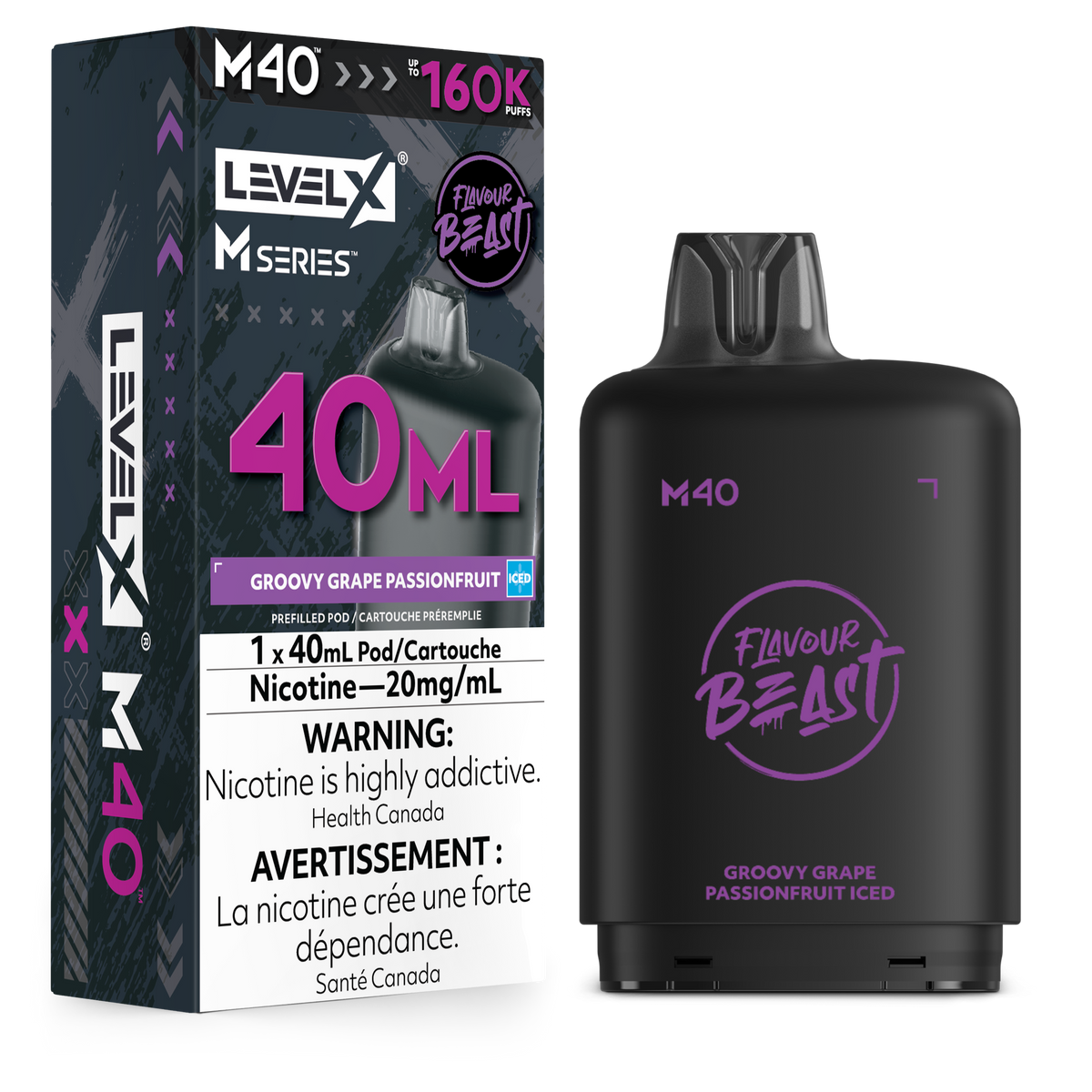 Level X M40 Series - Groovy Grape Passionfruit (Iced) (ON)