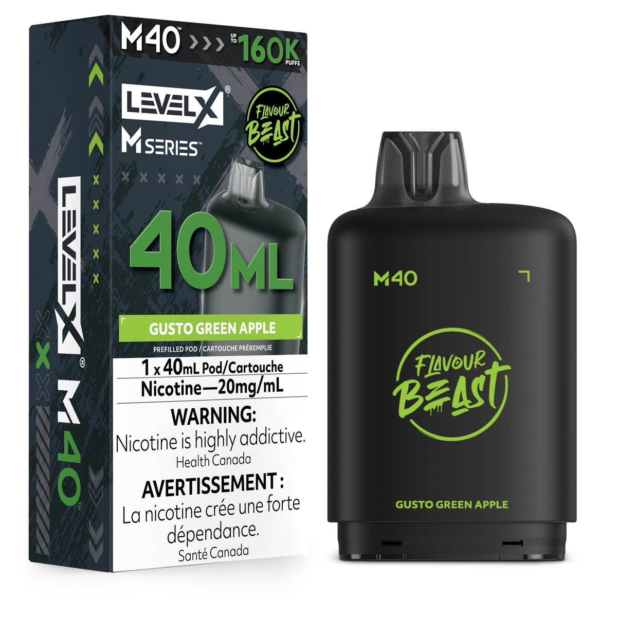 Level X M40 Series - Gusto Green Apple