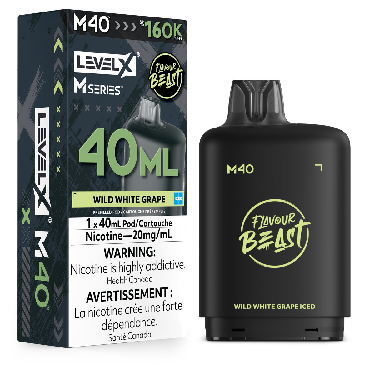 Level X M40 Series - Wild White Grape (Iced)
