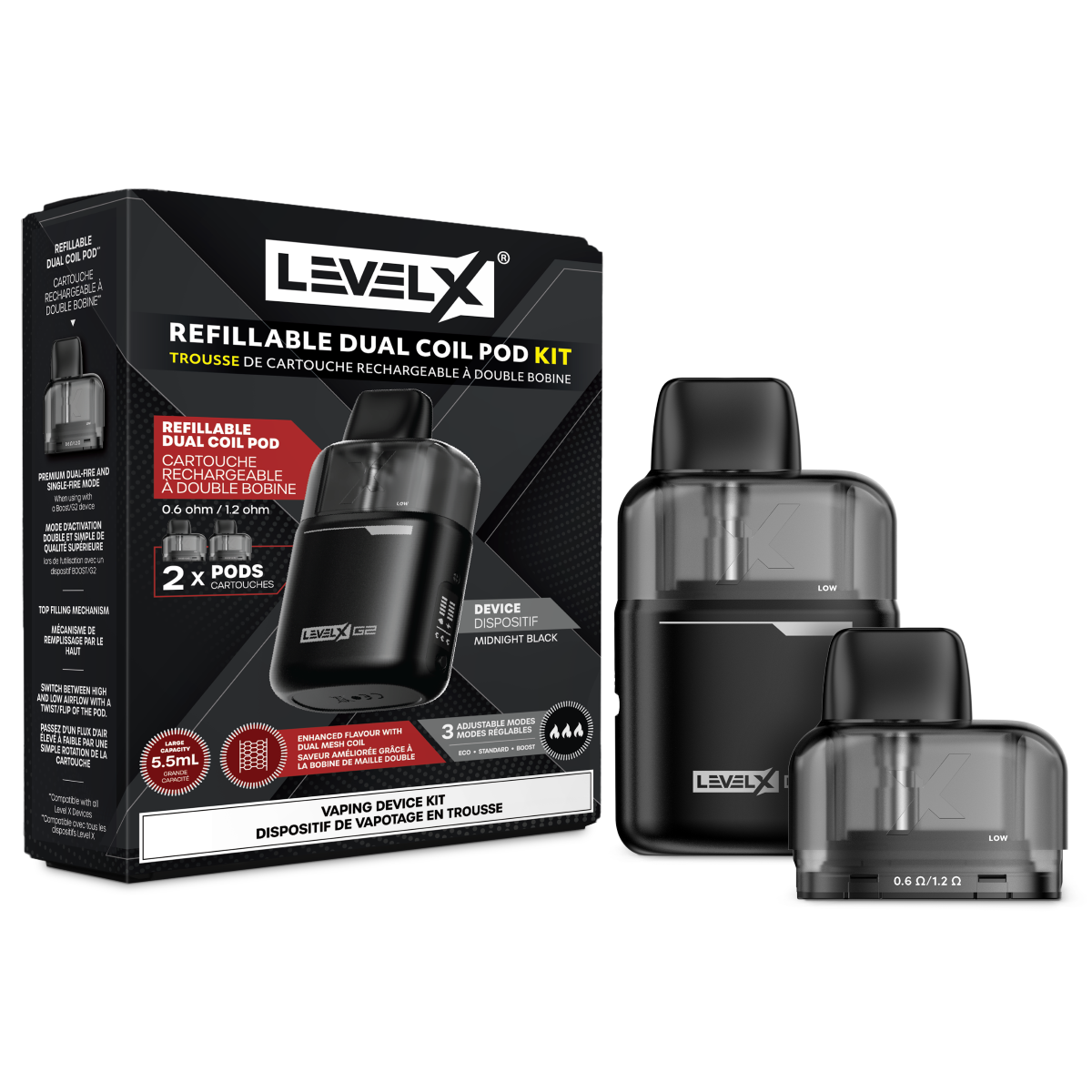 Level X G2 Base Device Kit 1000 - Midnight Black