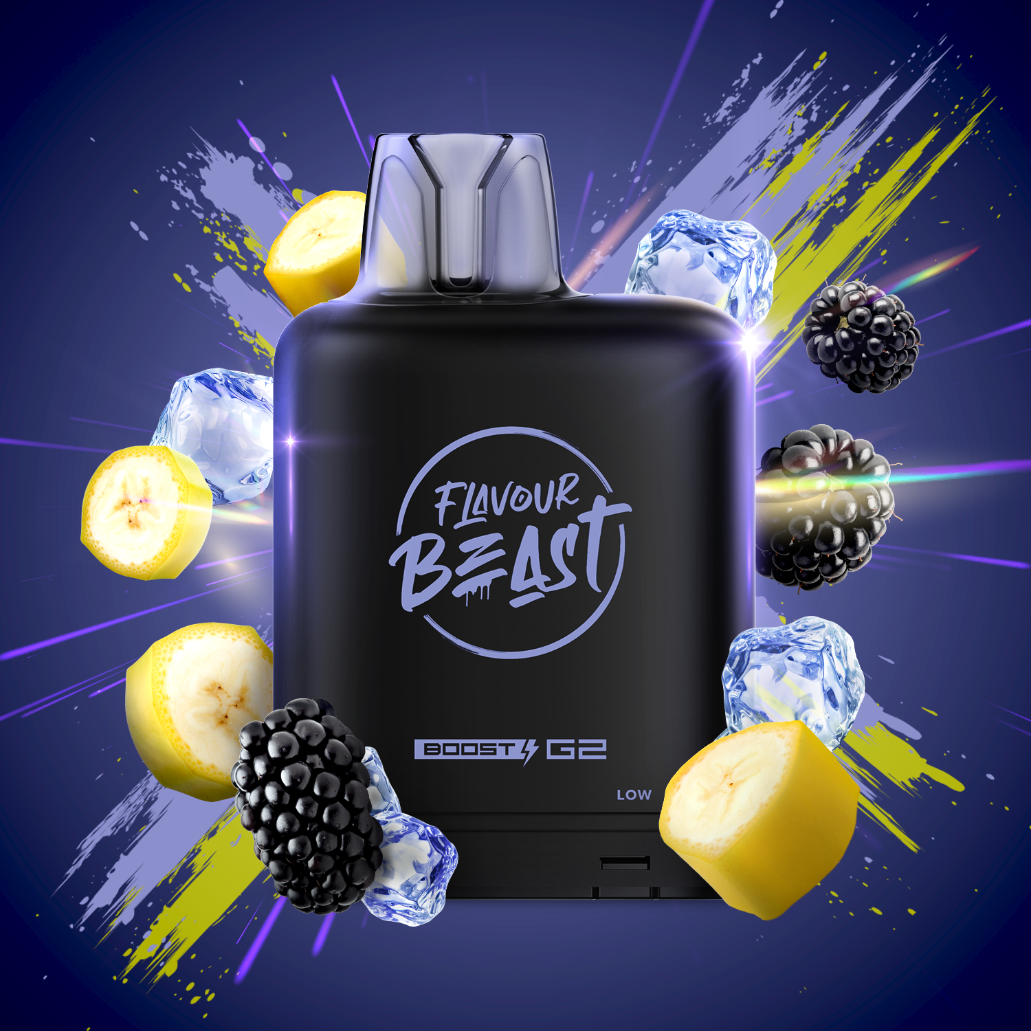 Flavour Beast Level X Boost G2 Pods: 20mL Capacity & 25,000 Puffs Flavour Beast Level X Boost G2 Pods: 20mL Capacity & 25,000 Puffs