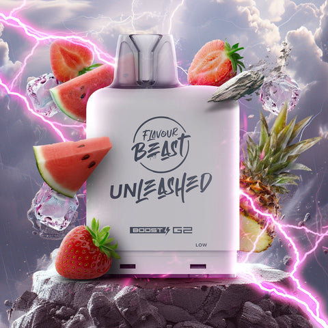 Flavour Beast Level X Unleashed Boost G2 Pods: Up to 28,000 Puffs Flavour Beast Level X Unleashed Boost G2 Pods: Up to 28,000 Puffs