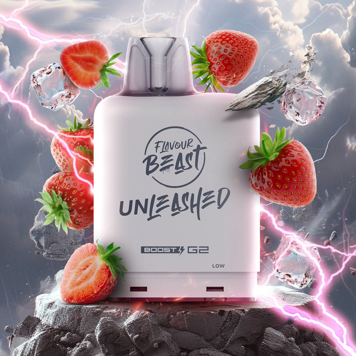 Level X Flavour Beast Boost G2 Pod - Unleashed Epic Strawberry 
