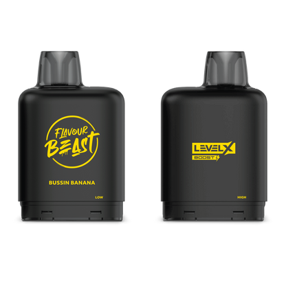 Level X Boost Pod - Flavour Beast - Bussin Banana Iced