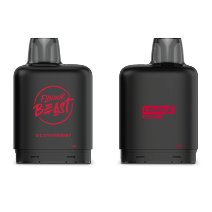 Level X Boost Pod - Flavour Beast - Sic Strawberry Iced