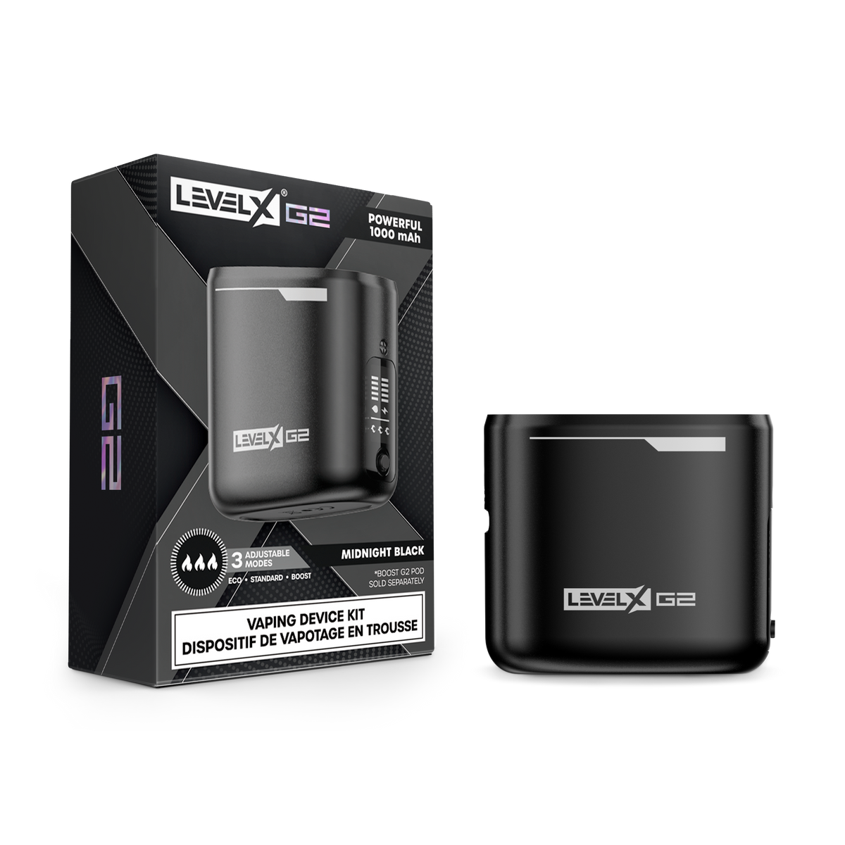 Level X Boost G2 Device Kit 1000 Midnight Black