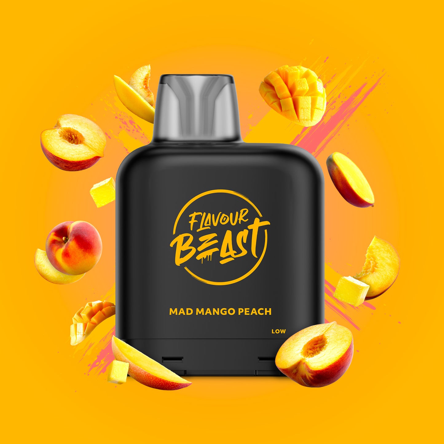 Level X Flavour Beast Pod - Mad Mango Peach