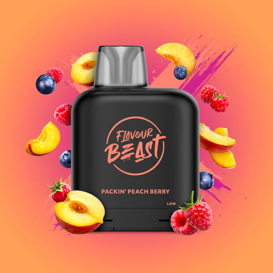 Level X Flavour Beast Pod - Packin' Peach Berry
