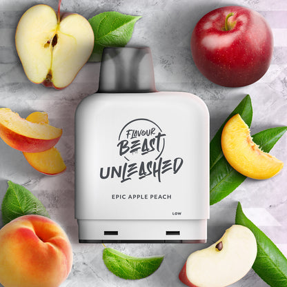 Level X Flavour Beast Unleashed Pod - Epic Apple Peach