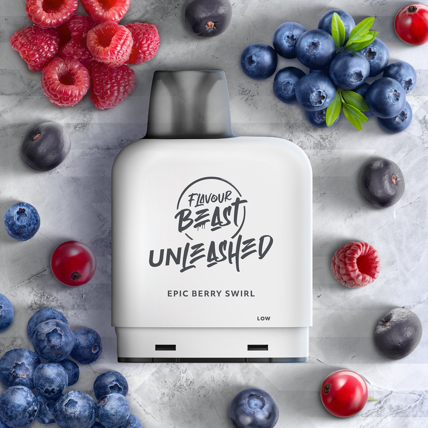 Level X Flavour Beast Unleashed Pod Epic Berry Swirl