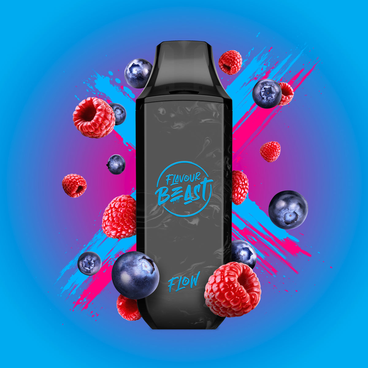 Flavour Beast Flow 5K Disposable - Packin' Bomb Blue Razz