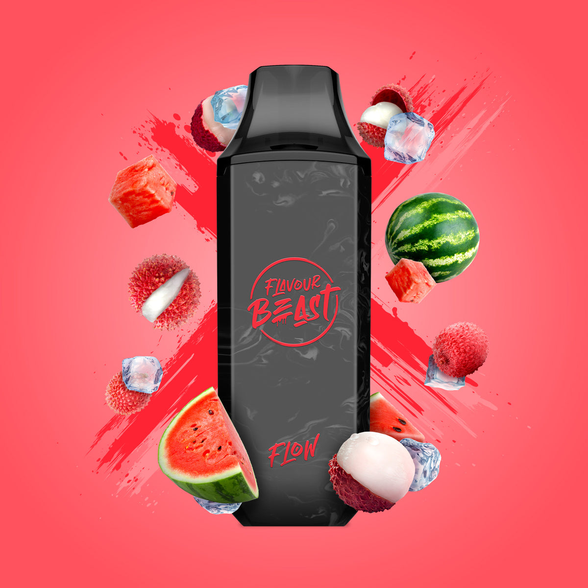 Flavour Beast Flow 5K Disposable - Lit Lychee Watermelon Iced
