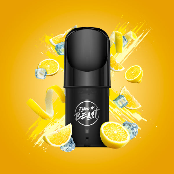 ✨Lemon milk✨ページ Lemon Squeeze Iced - Flavour Beast Vape Pod Pack