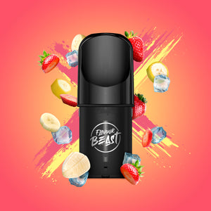 Pod Pack - STR8 UP Strawberry Banana Iced 2