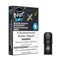 Flavour Beast Pod - Blazin' Banana Blackberry Iced